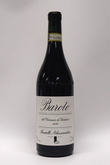 Alessandria 2020 Barolo del Commune di Verduno